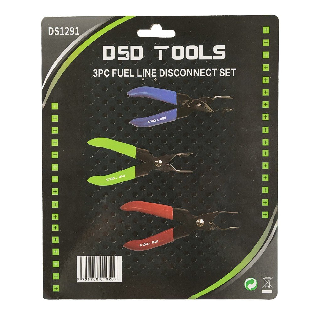 DSD TOOLS STRAIGHT 3PC FUEL LINE DISCONNECT SET DS1291 image 2