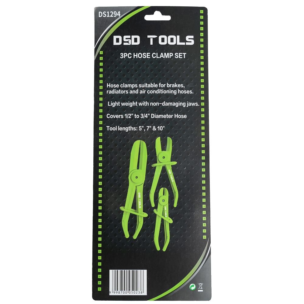 DSD TOOLS 3PC HOSE CLAMP SET DS1294 image 3