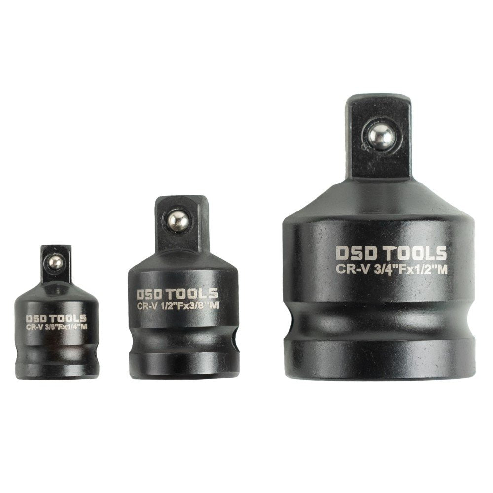 DSD TOOLS 3PC IMPACT SOCKET ADAPTOR SET DS1119 image 0