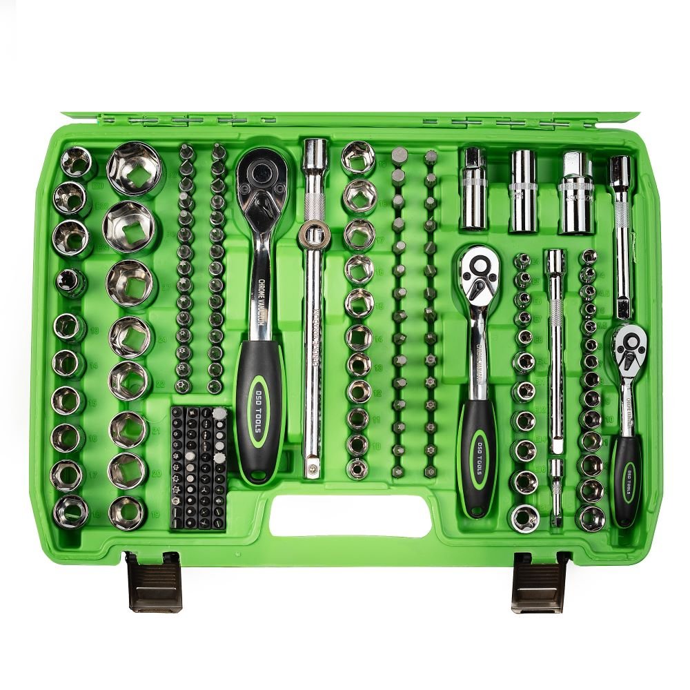 DSD TOOLS 216PC 1/4 3/8 1/2 DR METRIC SUPER LOCK SOCKET SET DS1035 image 3
