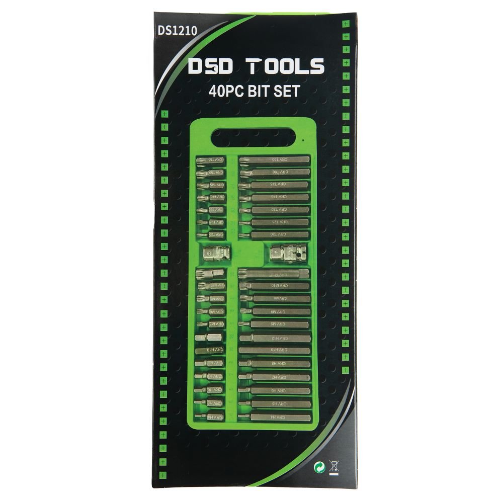 DSD TOOLS 40PC BIT SET DS1210 image 4