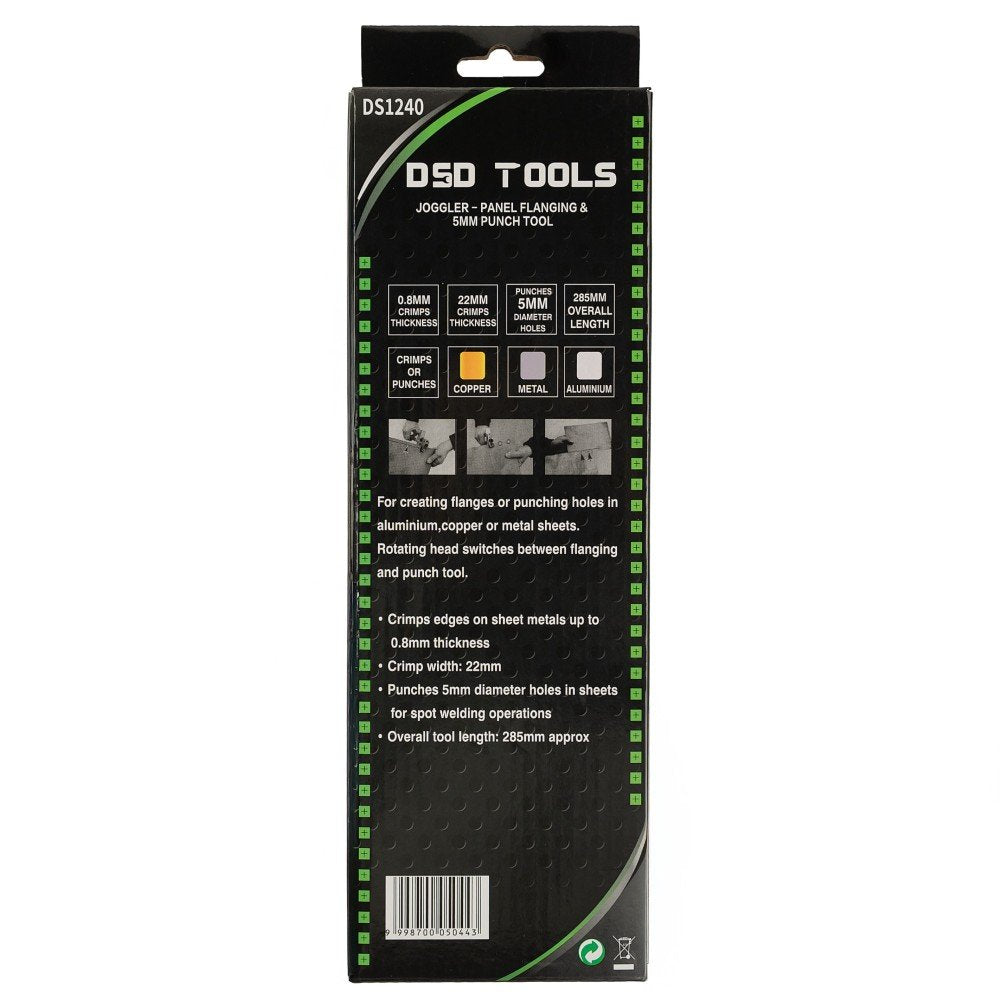 DSD TOOLS JOGGLER - PANEL FLANGING / 5MM PUNCH TOOL DS1240 image 3