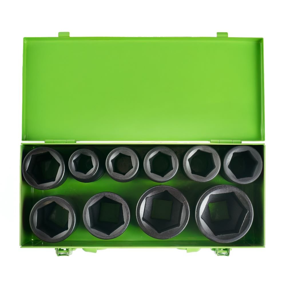 DSD TOOLS 10PC 1" DR 6PT DEEP IMPACT SOCKETS DS1103 image 0