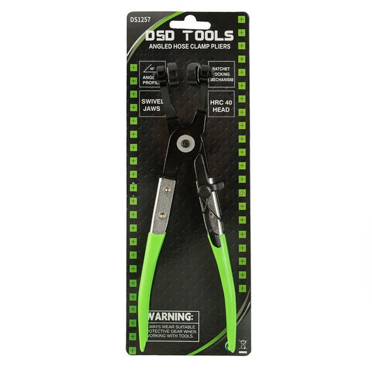 DSD TOOLS ANGLED HOSE CLAMP PLIERS DS1257 image 1