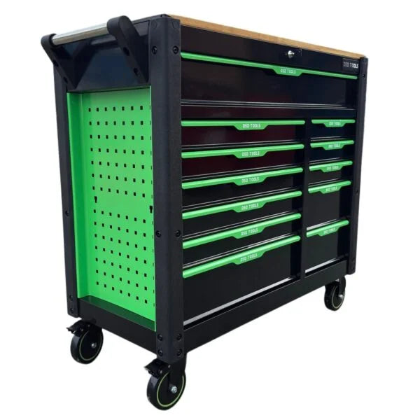 DSD TOOLS 12 DRAWERS CASTER MOUNTED ROLLER TOOL CHEST CABINET TOOLS INCLUDED DS1063