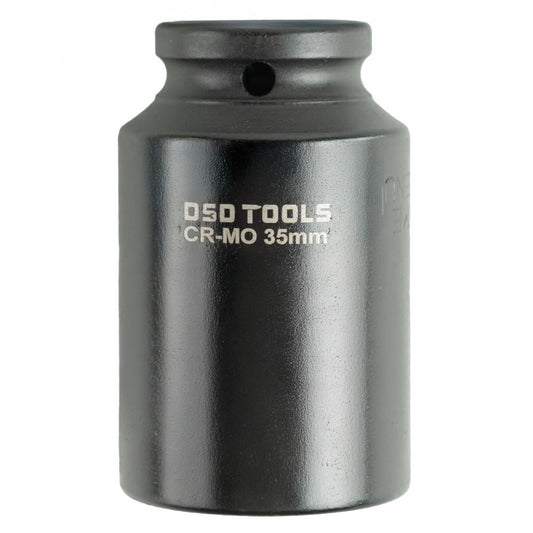 DSD TOOLS 1/2 DR 35MM 12PT THIN WALL HUB NUT SOCKET  DS1164 image 1