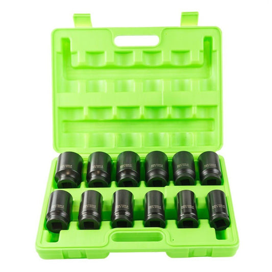 DSD TOOLS 12PC 3/4" DR 6PT DEEP IMPACT SOCKETS METRIC DS1102 image 0