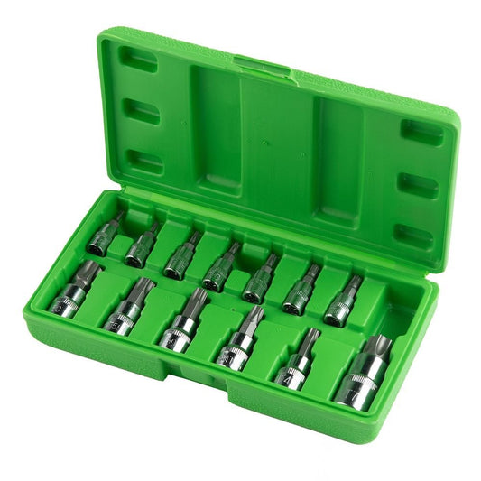 DSD TOOLS 13PC TAMPER PROOF STAR BIT SOCKET SET DS1230 image 1