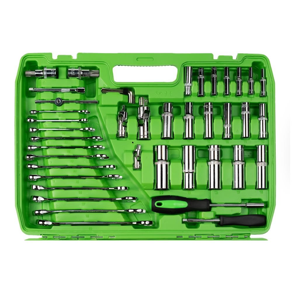 DSD TOOLS 216PC 1/4 3/8 1/2 DR METRIC SUPER LOCK SOCKET SET DS1035 image 2