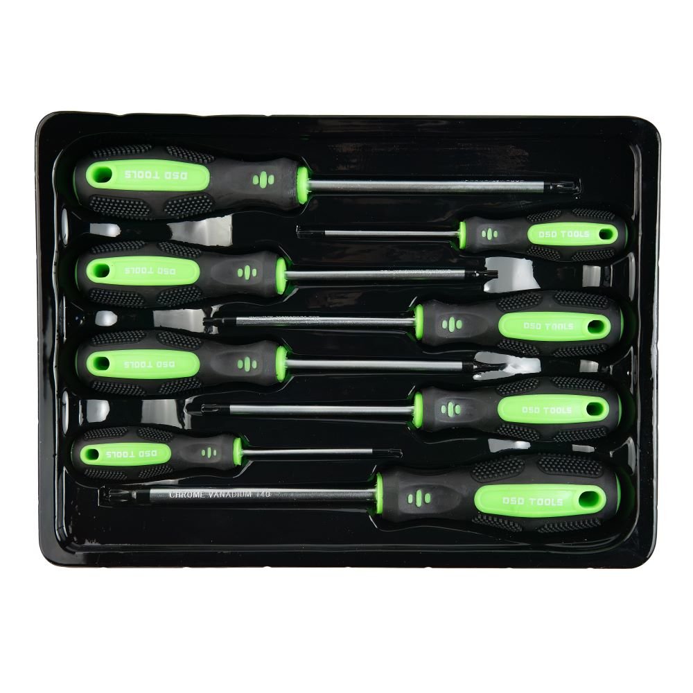 DSD TOOLS 8PC TAMPER PROOF STAR SCREWDRIVER SET DS1039 image 1