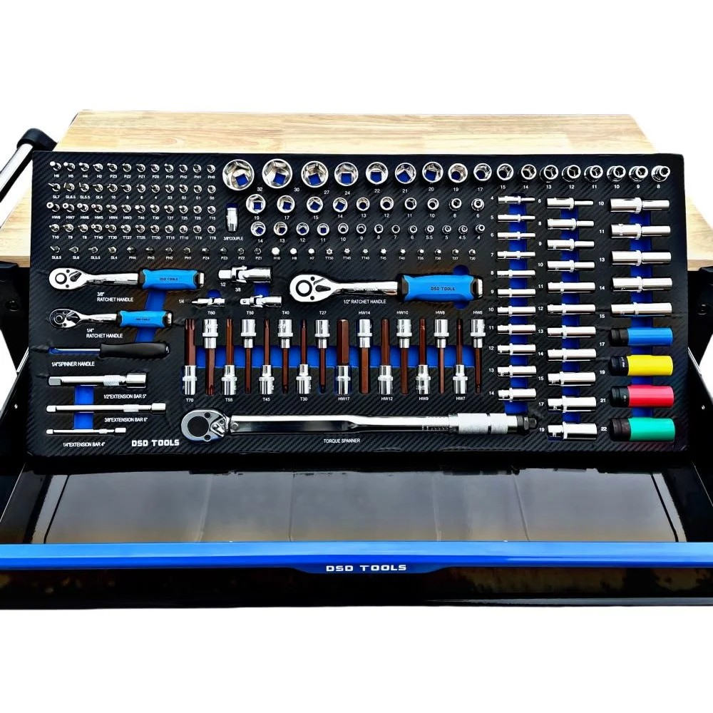 DSD TOOLS 12 DRAWER ROLLER TOOL CHEST 10 CABINETS TOOLS INCLUDED DS1018 image 2