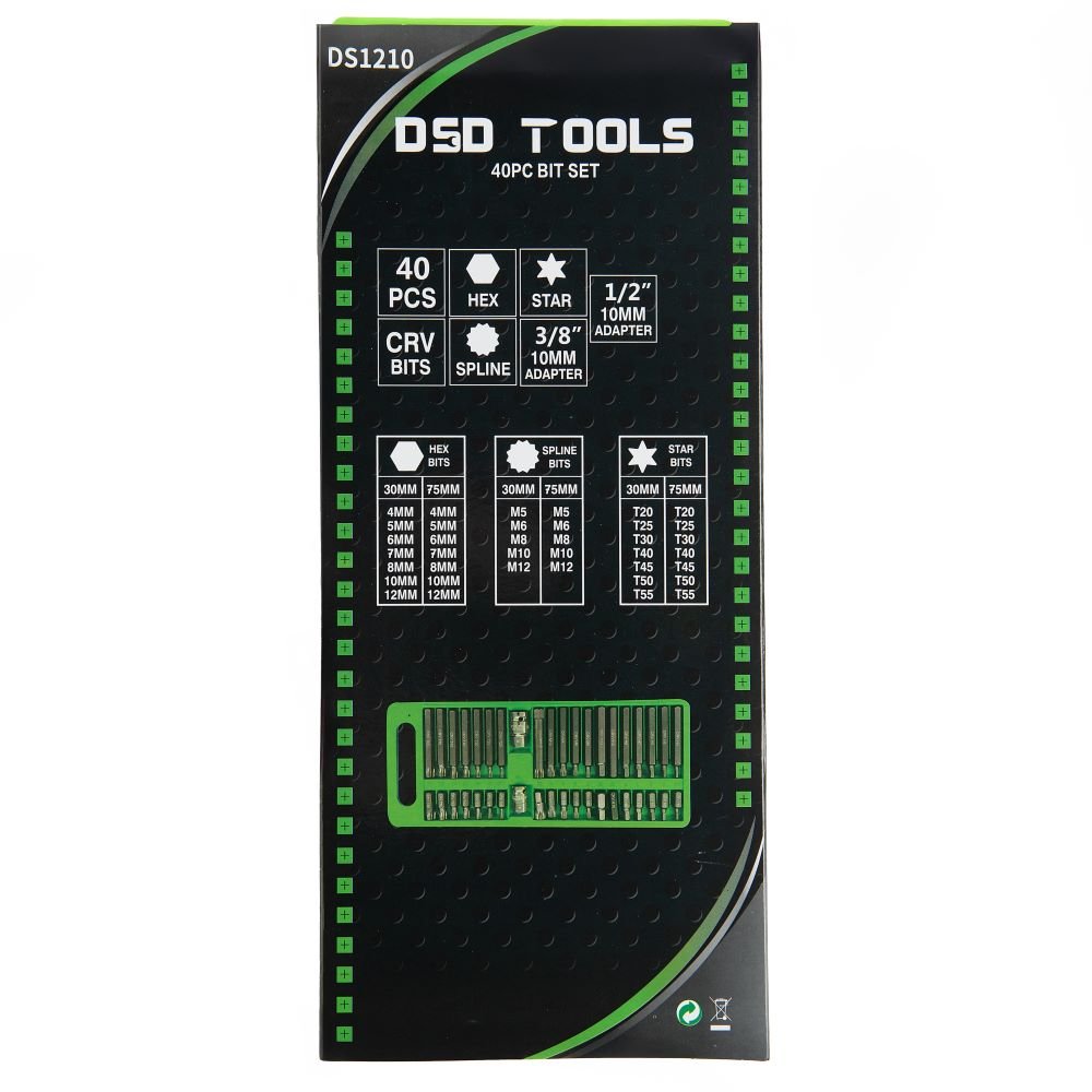 DSD TOOLS 40PC BIT SET DS1210 image 5