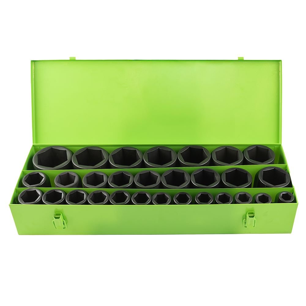 DSD TOOLS 29PC 3/4" DR 6PT DEEP IMPACT SOCKET SET DS1105 image 0