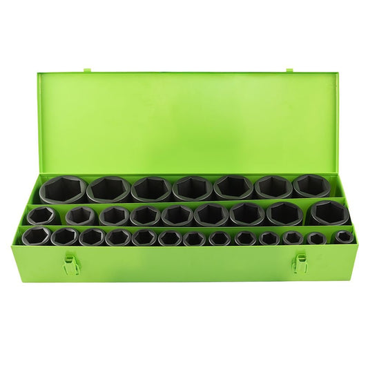 DSD TOOLS 29PC 3/4" DR 6PT DEEP IMPACT SOCKET SET DS1105 image 0