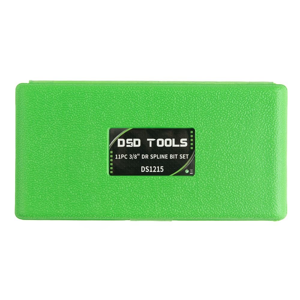 DSD TOOLS 11PC 3/8" DR SPLINE BIT SET DS1215 image 3