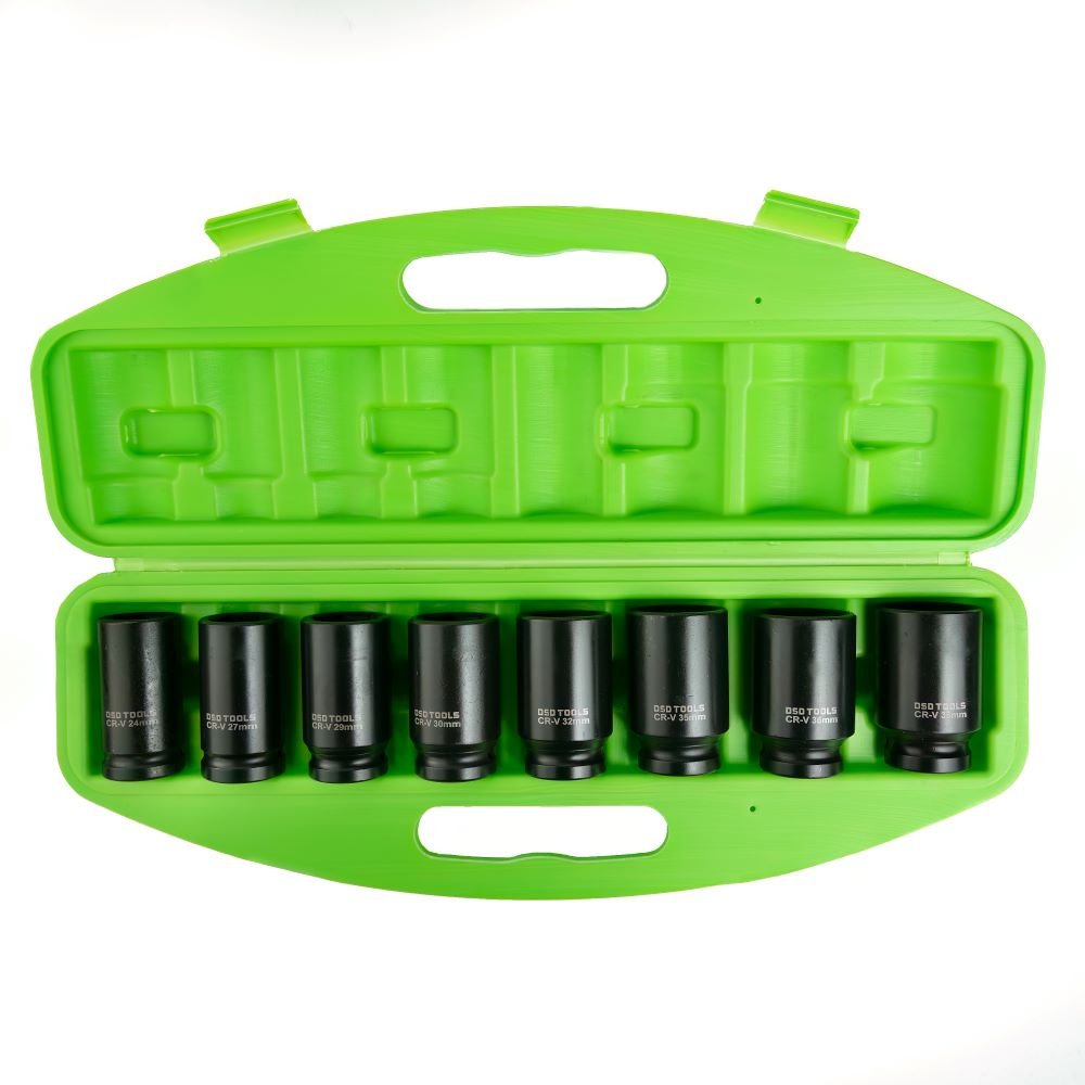 DSD TOOLS 8PC 3/4"DR 6PT DEEP IMPACT SOCKETS DS1101 image 2