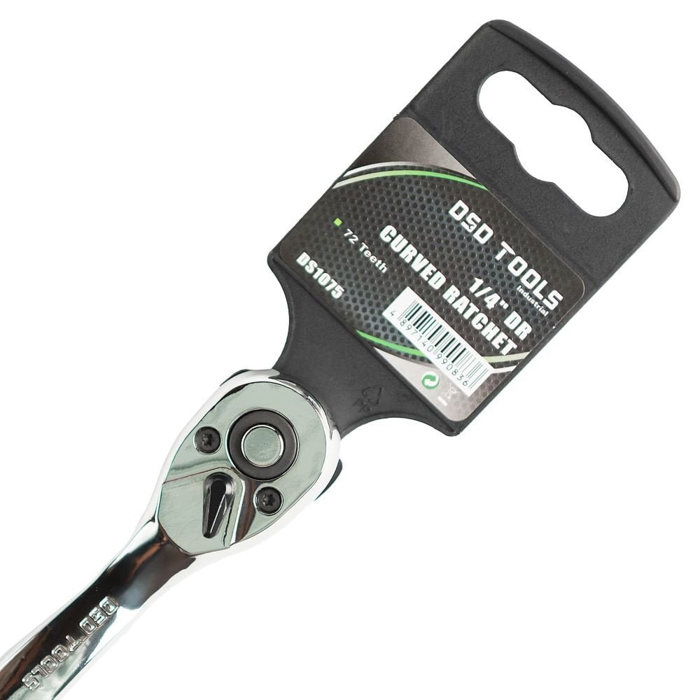 DSD TOOLS 1/4" DR CURVED RATCHET DS1075 image 3
