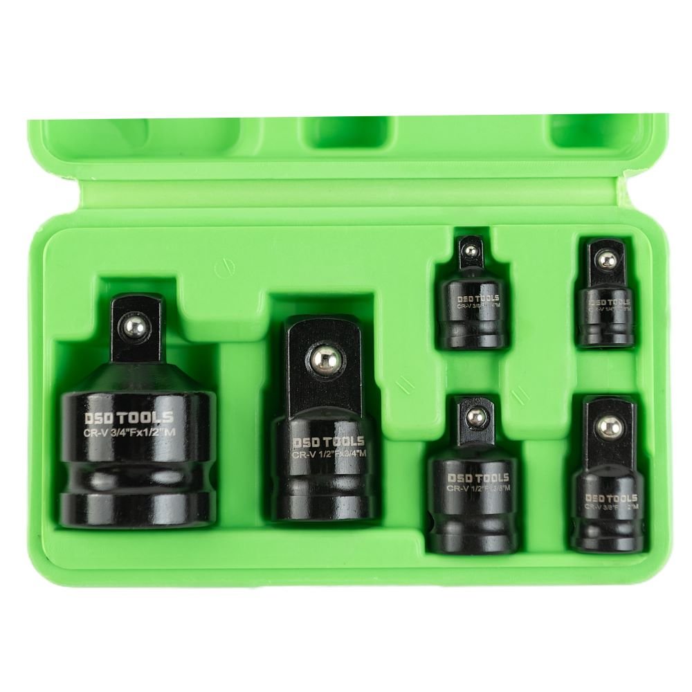 DSD TOOLS 6-PIECE IMPACT SOCKET ADAPTOR SET DS1126 image 2