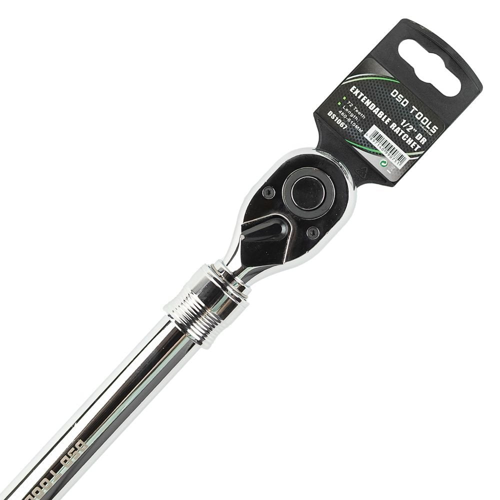 DSD TOOLS 1/2" DR 18" TO 24" EXTENDABLE RATCHET HANDLE DS1067 image 6