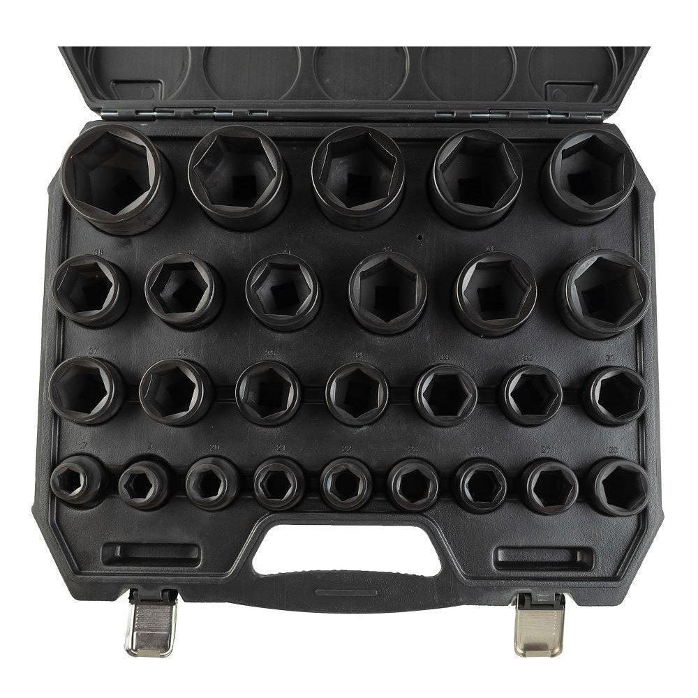 DSD TOOLS 27PC 3/4" DR 6PT IMPACT SOCKET SET DS1104 image 2
