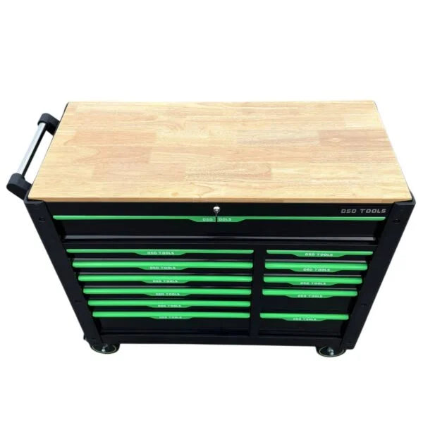 DSD TOOLS 12 DRAWERS CASTER MOUNTED ROLLER TOOL CHEST CABINET TOOLS INCLUDED DS1063