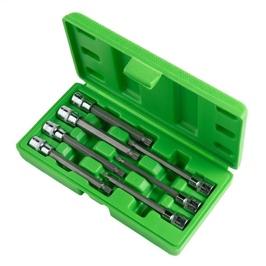 DSD TOOLS 7PC 3/8" DR 110MM(L) SPLINE BIT SOCKETS DS1227 image 1