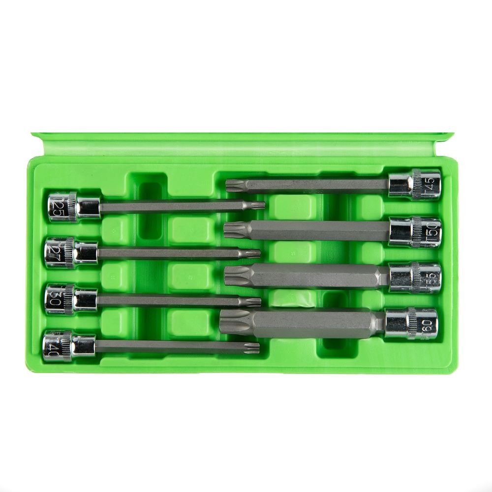 DSD TOOLS 8PC 3/8" DR 110MM(L) STAR BIT SOCKETS DS1233 image 2