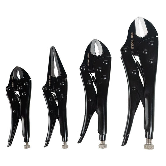 DSD TOOLS 4PC BLACK LOCKING PLIERS SET DS1265 image 1