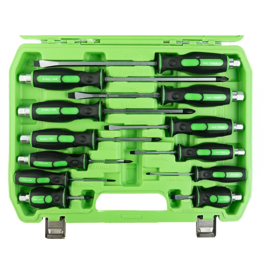 DSD TOOLS 12PC HIGH GRADE SCREWDRIVER SET DS1004 image 2