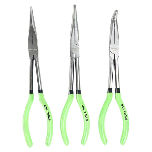 DSD TOOLS 3PC 11" LONG NOSE PLIERS DS1272 image 1