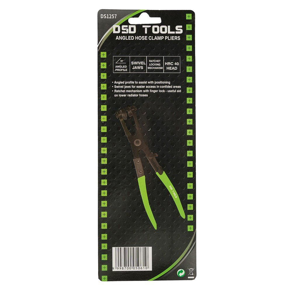DSD TOOLS ANGLED HOSE CLAMP PLIERS DS1257 image 2