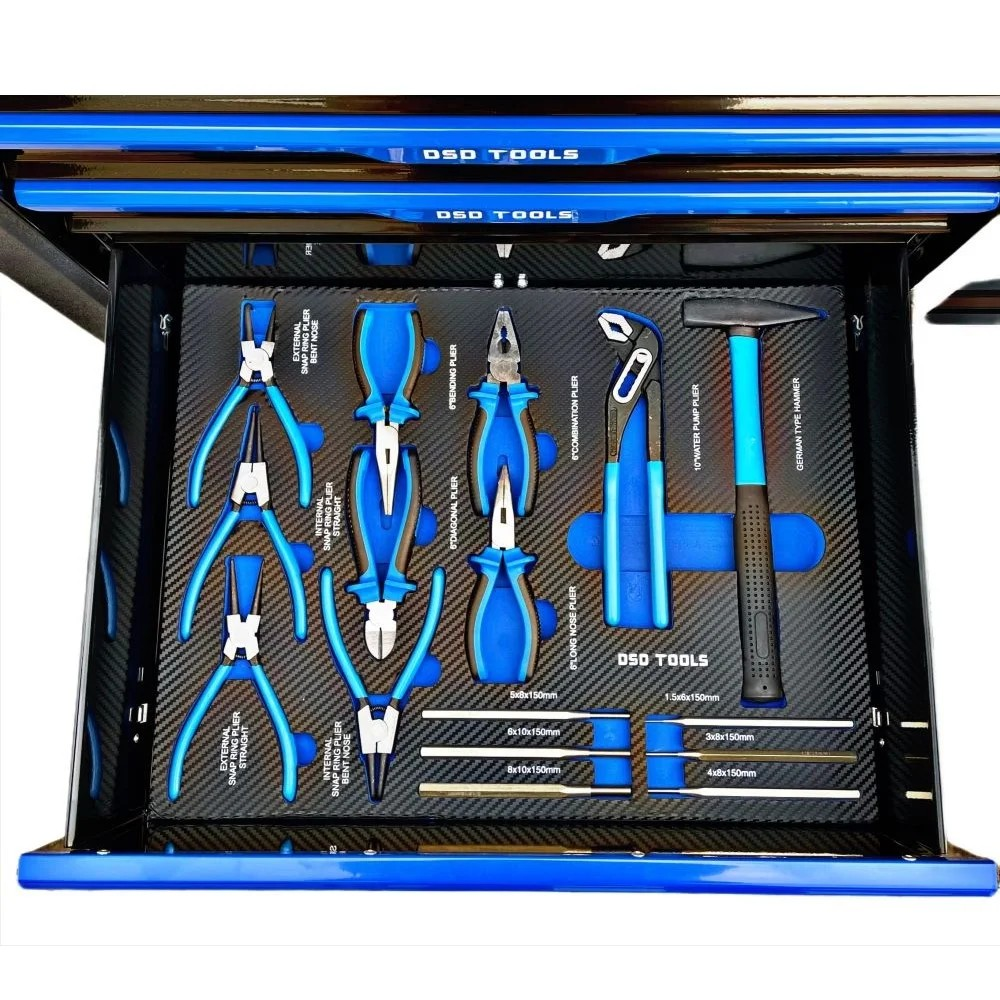 DSD TOOLS 12 DRAWER ROLLER TOOL CHEST 10 CABINETS TOOLS INCLUDED DS1018 image 7