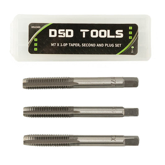 DSD TOOLS M7 X 1.0P TAPER, SECOND AND PLUG SET DS1343 image 0