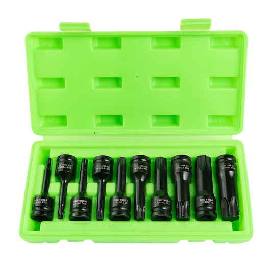 DSD TOOLS 10PC 1/2" DR IMPACT TORX BIT SOCKETS DS1118 image 0