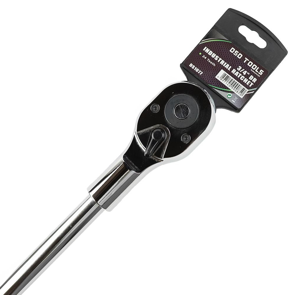 DSD TOOLS 3/4" DR 24T INDUSTRIAL RATCHET 1000MM DS1077 image 4