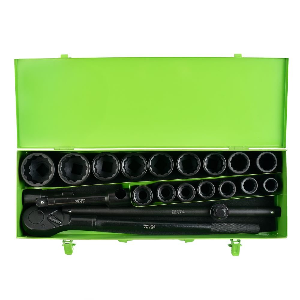DSD TOOLS 21 PC 3/4" 12PT STANDARD IMPACT SOCKETS DS1146 image 2