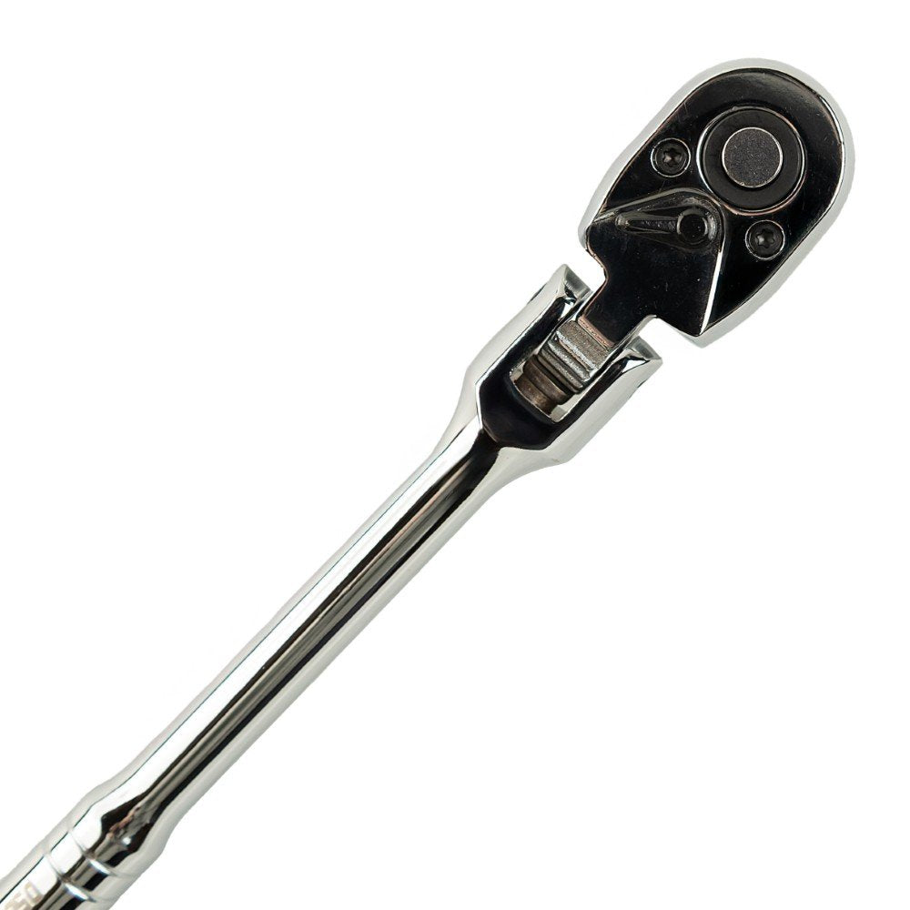 DSD TOOLS 1/4" DR 72T FLEXI HEAD RATCHET HANDLE DS1366 image 2