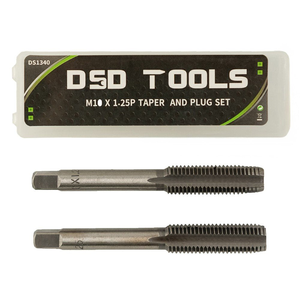 DSD TOOLS M10 X 1.25P TAPER AND PLUG SET DS1340 image 0