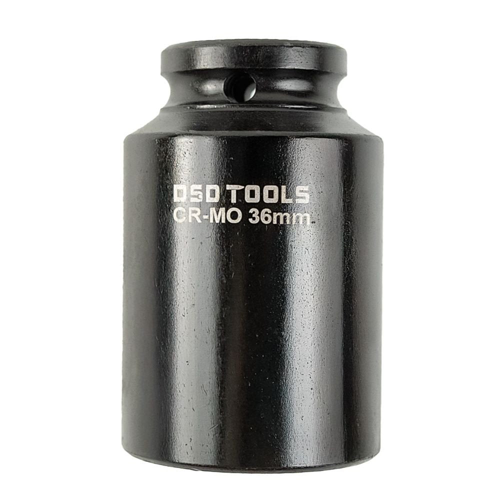 DSD TOOLS 1/2" DR 36MM 12PT THIN WALL HUB NUT SOCKET DS1138 image 1