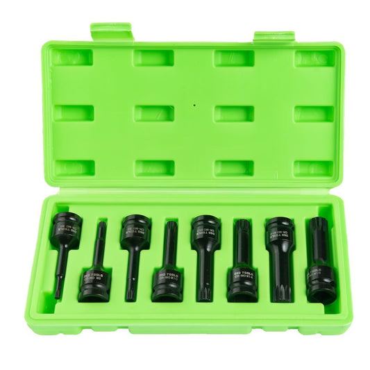 DSD TOOLS 8PC 1/2" DR IMPACT SPLINE BIT SOCKETS DS1180 image 0