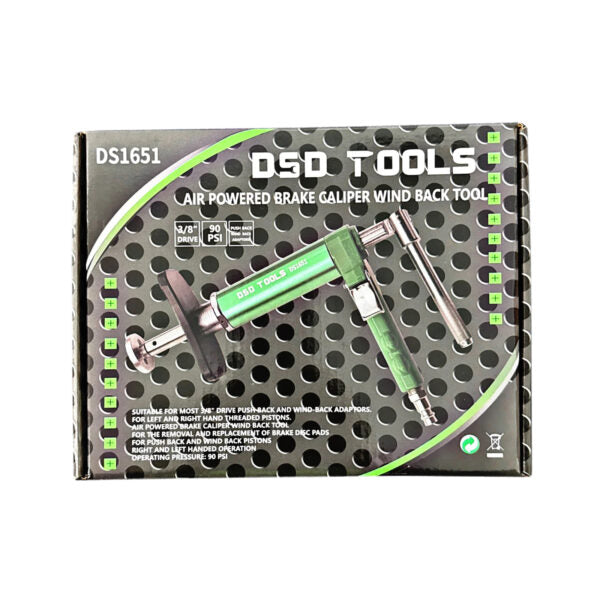 Air Powered Brake Caliper Wind Back Tool