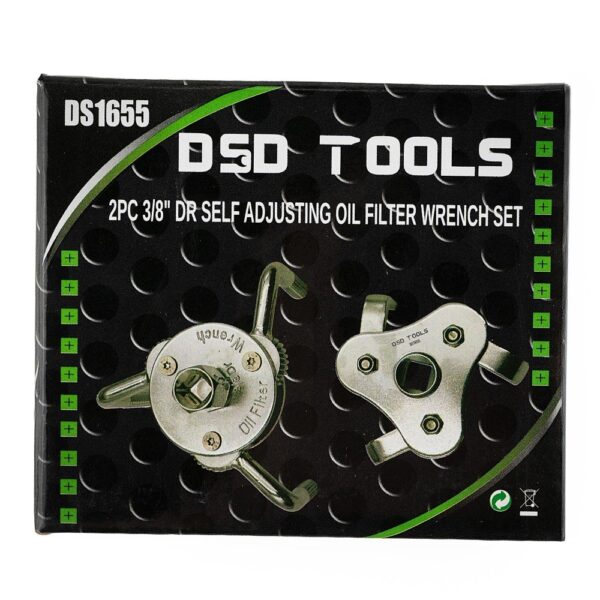 Oil filter wrench with adaptor