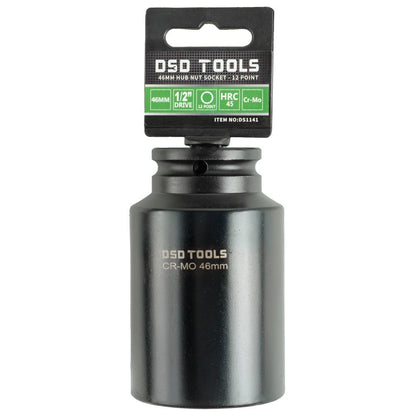 DSD TOOLS 1/2 DR 46MM 12PT HUB NUT SOCKET 100MM DS1141 image 0