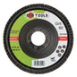 DSD TOOLS FLAP DISCS 60 GRIT OXIDE (4 1/2") 115MM X 22.2MM BOX OF 200 DS3008 image 0