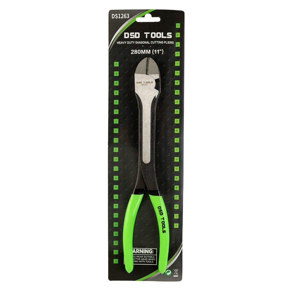 DSD TOOLS 280MM (11") HEAVY DUTY DIAGONAL CUTTING PLIERS DS1263 image 2
