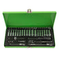 DSD TOOLS 43PC 1/4" DR. METRIC &amp; AF SOCKET SET DS1337 image 0