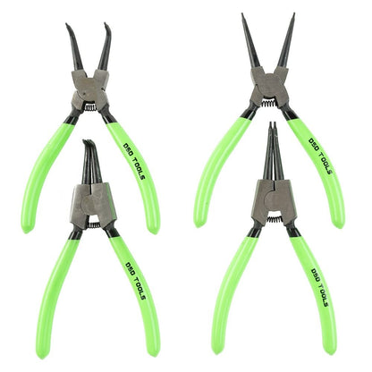 DSD TOOLS 4PC 7" CIRCLIP PLIERS SET IN ZIP POUCH DS1252 image 1
