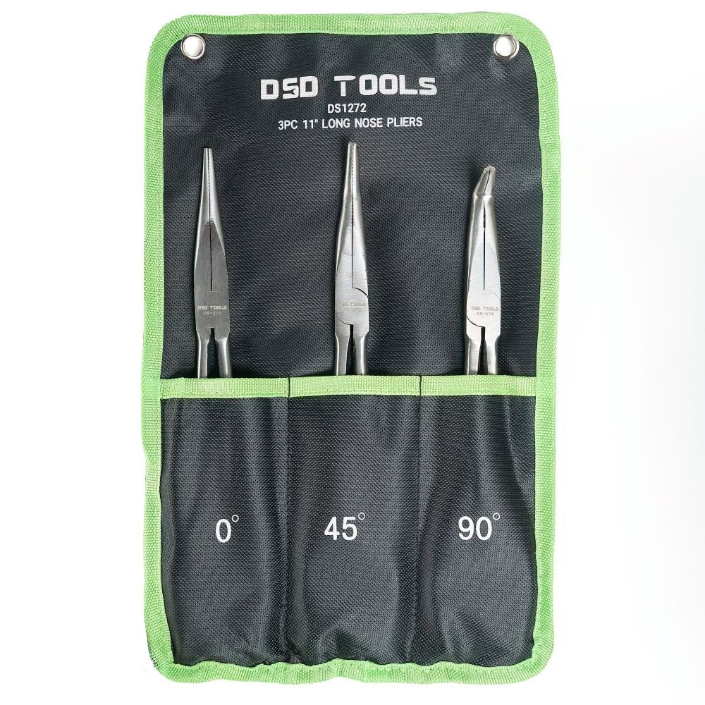 DSD TOOLS 3PC 11" LONG NOSE PLIERS DS1272 image 2
