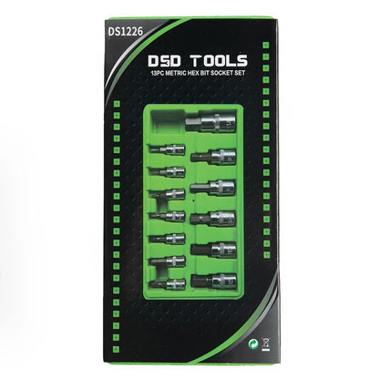 DSD TOOLS 13PC METRIC HEX BIT SOCKET SET DS1226 image 4