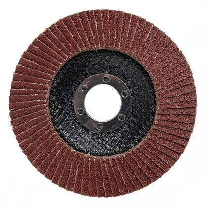 DSD TOOLS FLAP DISCS 60 GRIT OXIDE (4 1/2") 115MM X 22.2MM BOX OF 200 DS3008 image 1